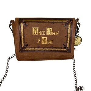 Disney abcs Once Upon A Time Book Cover Crossbody Bag